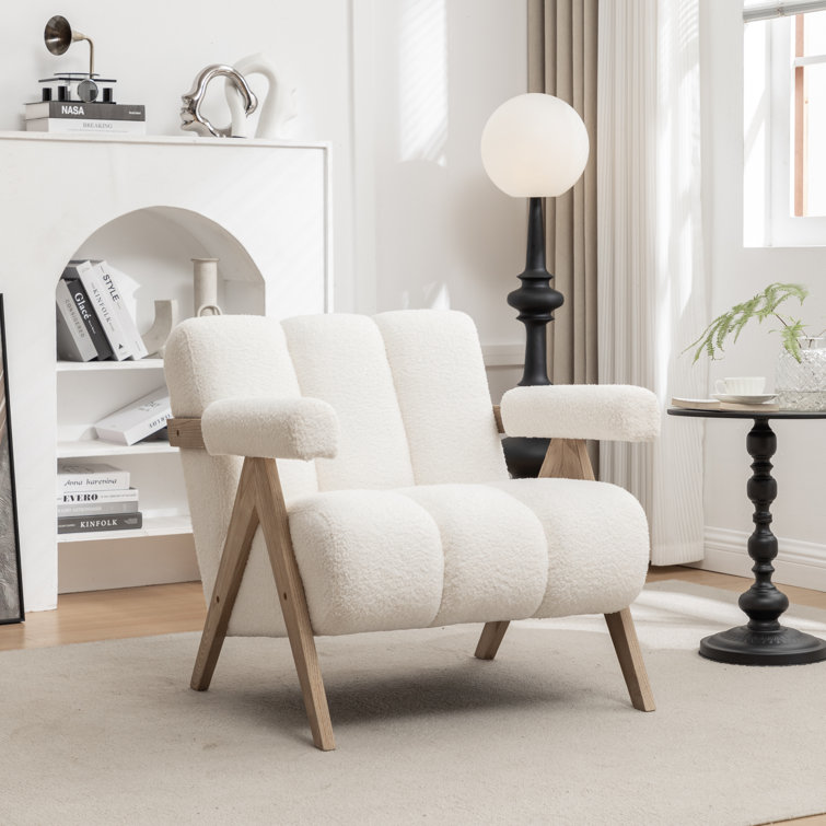 George Oliver Bula Upholstered Armchair Reviews Wayfair